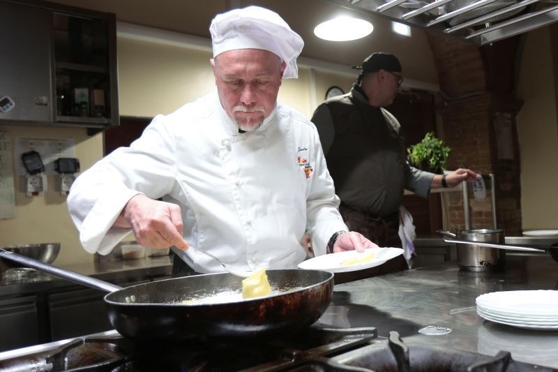 Menu a 4 mani, prima volta a Torrita di Siena