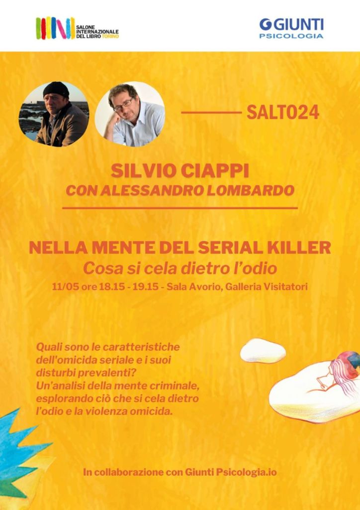 Violenza e femminicidi, Silvio Ciappi conquista il Salone del Libro di Torino