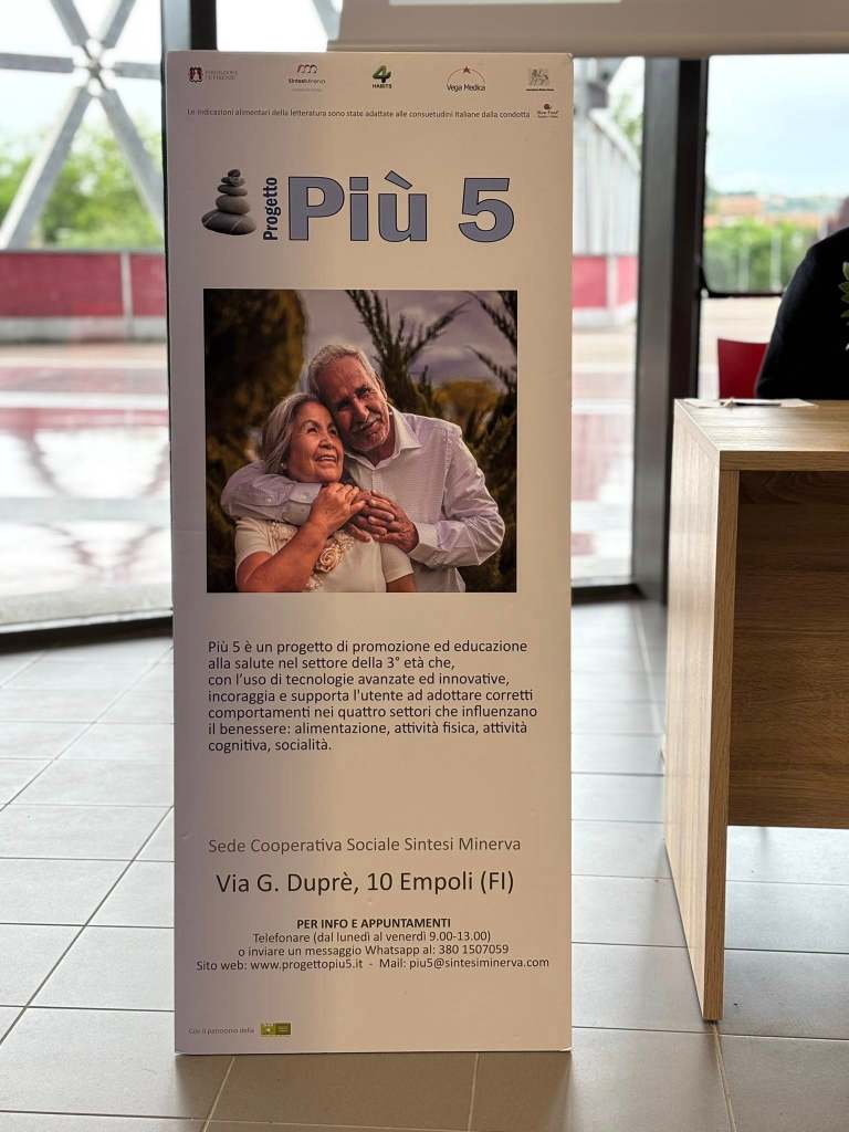 Salute e longevità: SintesiMinerva racconta il progetto “Più 5” per vivere meglio