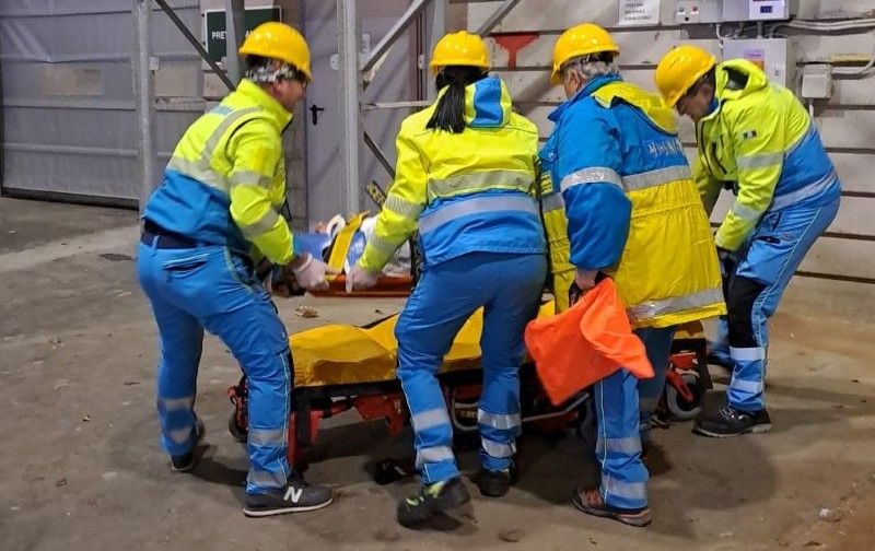 Impianto di riciclo Cortine: scatta l'emergenza. Ma è solo un’esercitazione