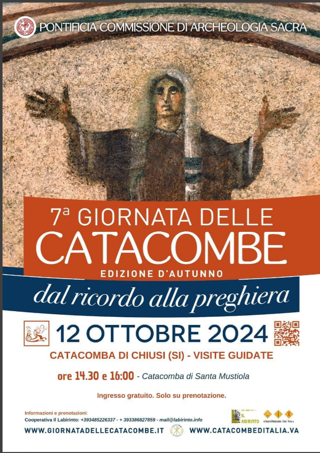 Chiusi, oggi apertura straordinaria del sito delle catacombe di Santa Mustiola