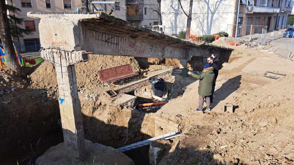 Certaldo, sopralluogo del sindaco e dell'assessora Clara Conforti nei cantieri