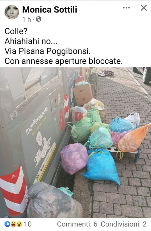 Colle sbeffeggia Poggibonsi sui rifiuti. Pd: Increduli per il comportamento della Sottili