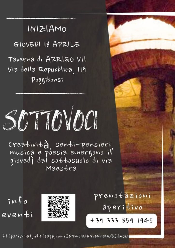Sottovoci, musica e poesia dal sottosuolo dei via Maestra