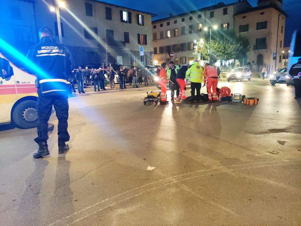 Fuggito dopo l'incidente: individuato