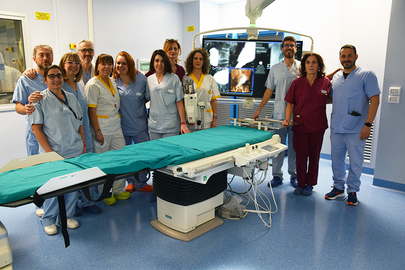 Scotte, operativa la nuova sala angiografica
