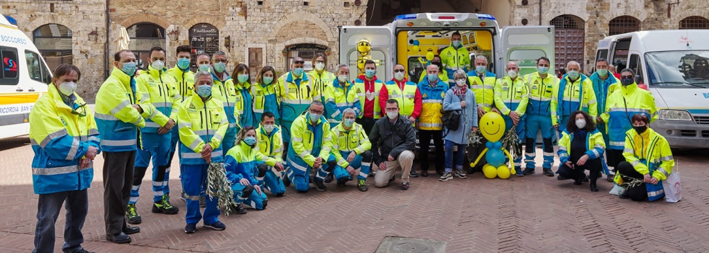 Sa Gimignano, entra nel vivo la campagna di raccolta fondi per una nuova ambulanza