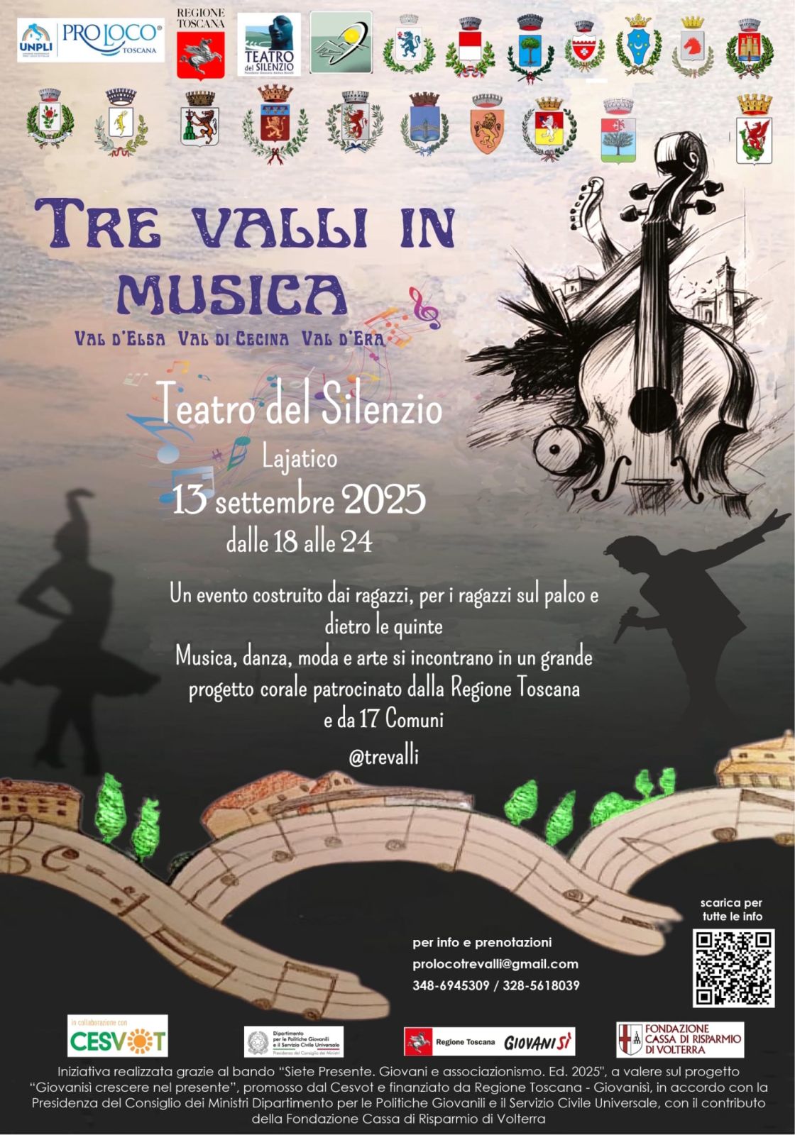  "Tre Valli in Musica": inno alla creatività giovanile al Teatro del Silenzio