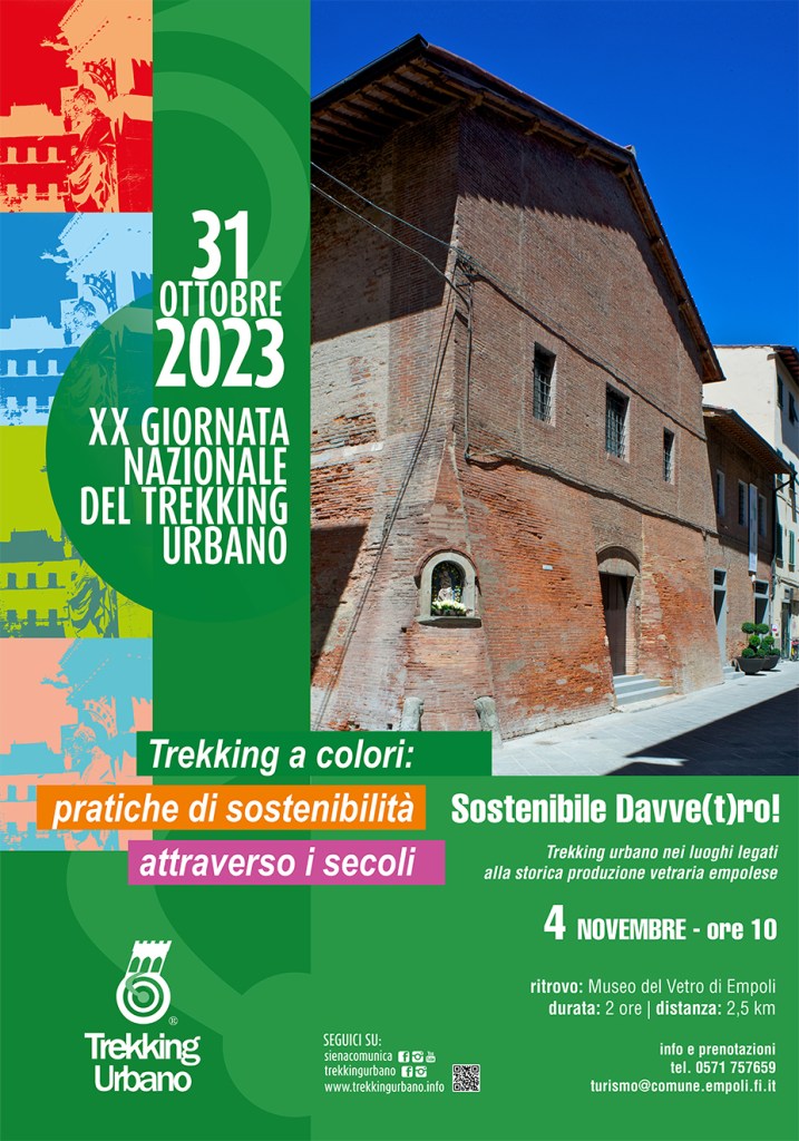 Giornata Nazionale del Trekking Urbano, a Empoli appuntamento con 