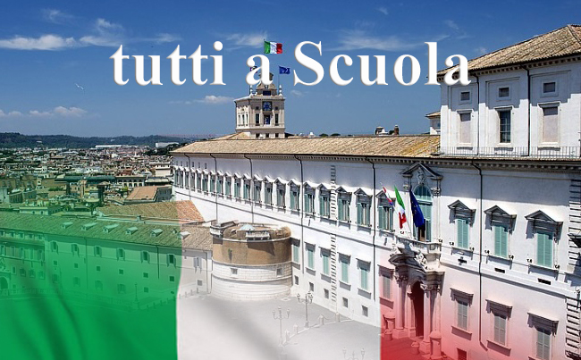 TUTTI A SCUOLA AI TEMPI DEL COVID