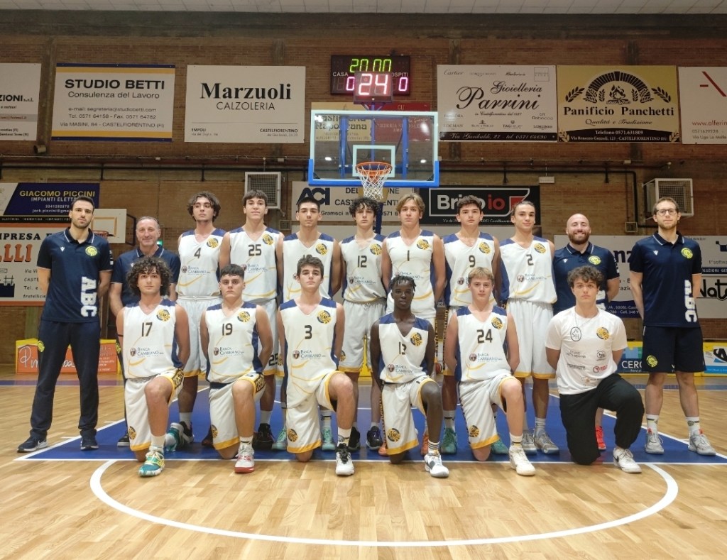 Castelfiorentino, tutti i risultati delle squadre giovanili gialloblu scese in campo nel weekend