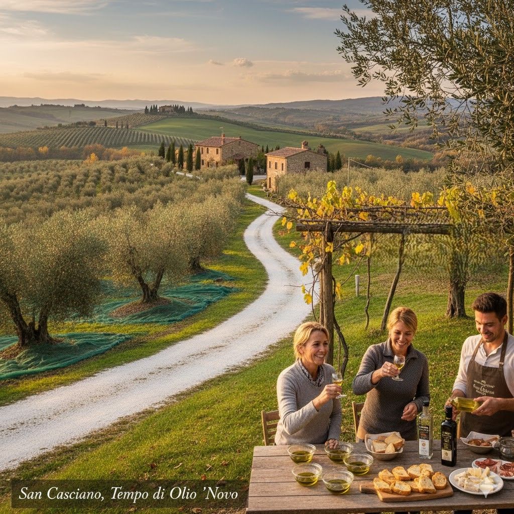 Alla scoperta dell’oro verde del Chianti. Quattro camminate tra gli ulivi con degustazione presso le fattorie sancascianesi