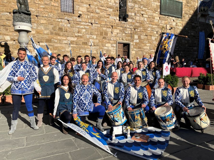 San Quirico,  Quartiere di Canneti protagonista al Trofeo Marzocco in Piazza della Signoria