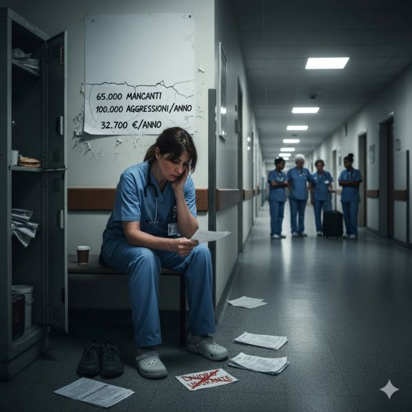 Una professione al collasso: nessuno vuole più fare l’infermiere