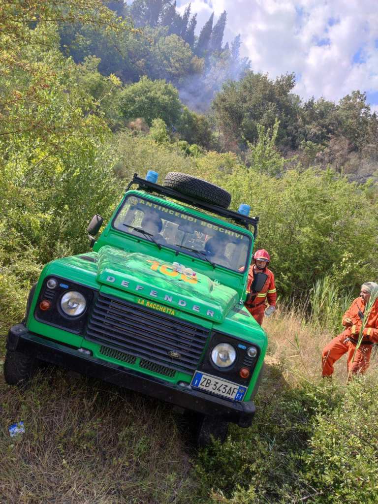 Brucia un bosco a Montespertoli. Di nuovo fiamme a Pian Grande