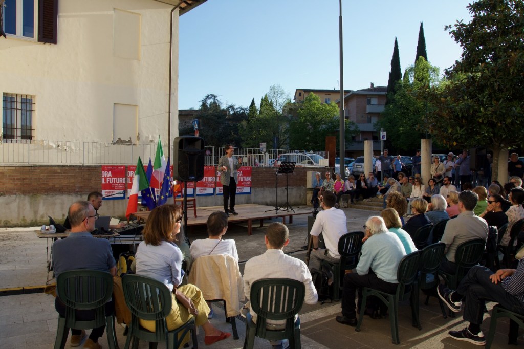 Riccardo Vannetti riprende il giro nelle frazioni
