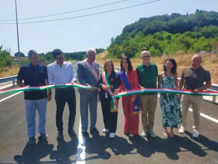 Aperta la variante di Staggia Senese: addio al traffico pesante nel centro storico, inaugurata la nuova viabilit&agrave; sulla Cassia