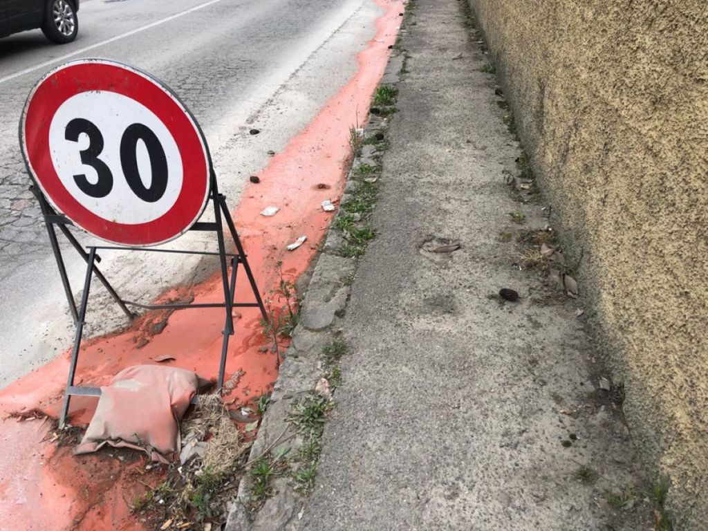 Via Sangallo: cantiere infinito e con problemi ambientali