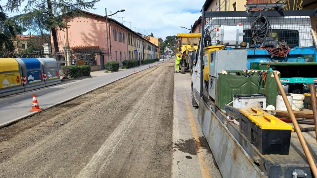 Asfaltatura della parte alta di Cimamori: lunedì strada chiusa