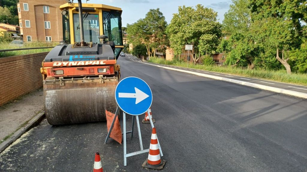 Al via l’asfaltatura del tratto di viale Marconi fino al ponte