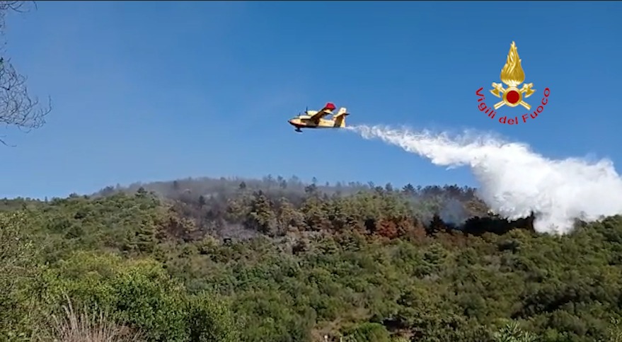 Incendio di vaste proporzioni fuori controllo a Pistoia, preoccupazione per alcune strutture +++ Aggiornamento +++