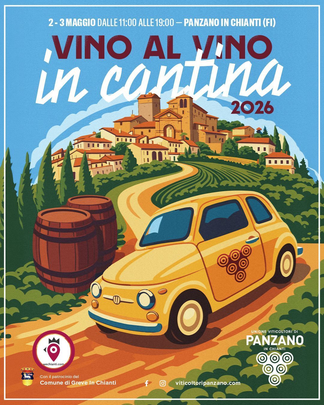 A Panzano per Vino al vino in cantina