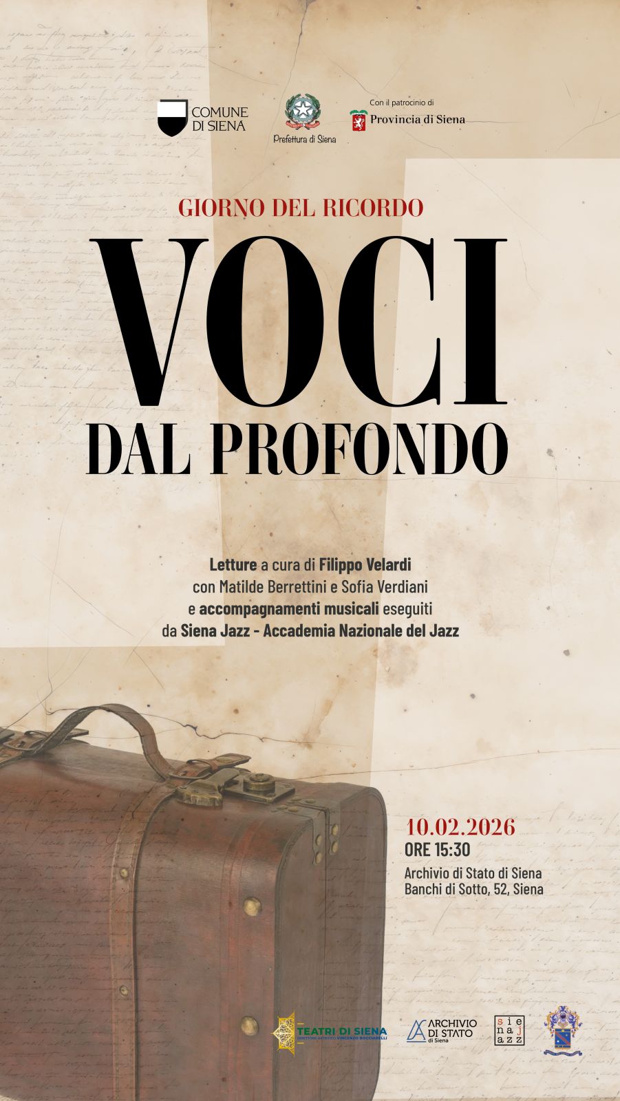 Il Comune di Siena celebra il Giorno del Ricordo