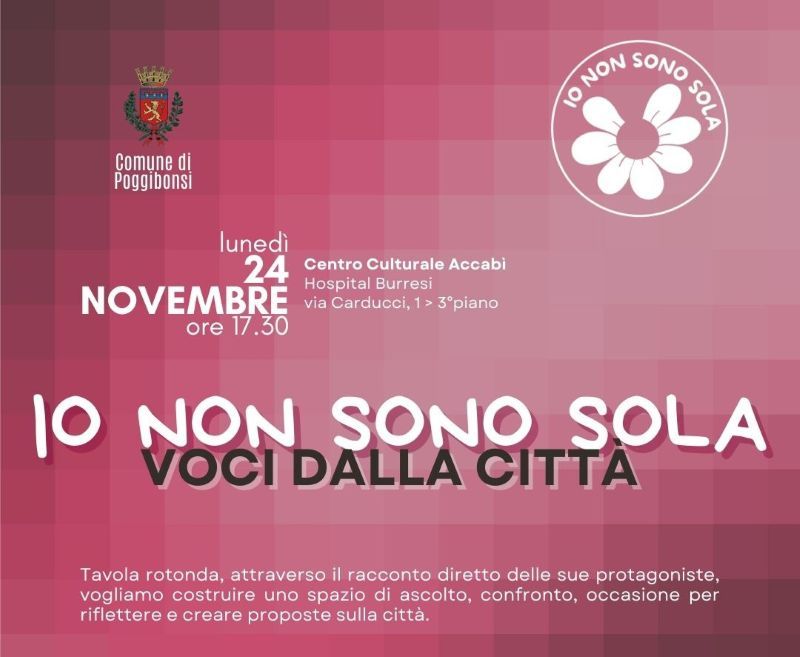 Poggibonsi: Voci di Donne contro la violenza