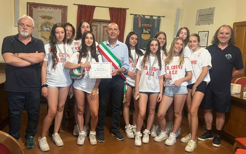 Greve celebra l'eccellenza sportiva: premiate Volley Ball Greve e Dudda Stella Azzurra Valdarno