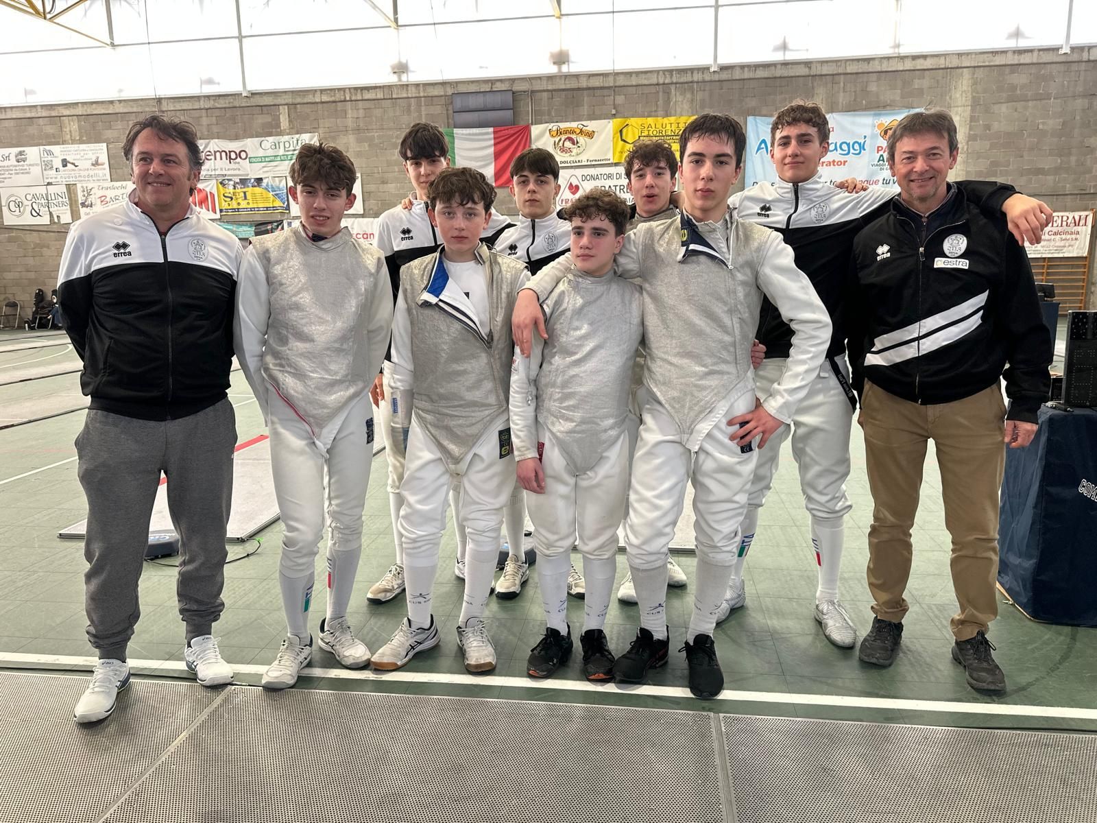 Scherma: il Cus Siena Estra brilla a Calcinaia, pioggia di qualificazioni per le fasi nazionali