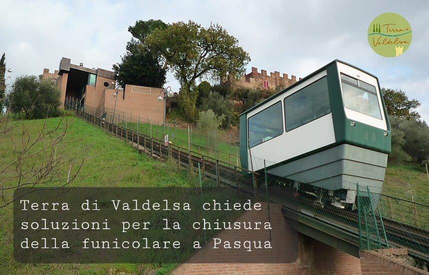 Stop alla Funicolare per Pasqua: Terra di Valdelsa chiede soluzioni al Comune e lancia il "Servizio di Cortesia"