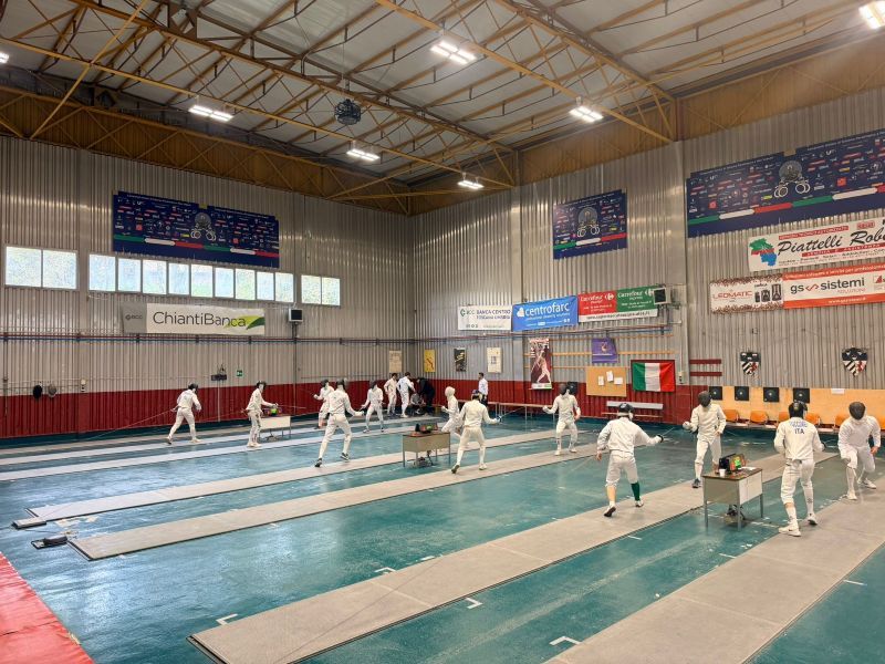 Il Cus Siena ha accolto la Nazionale giovanile di pentathlon moderno  In citt&agrave; gli azzurri Under 17 e Under 20 per il raduno di scherma