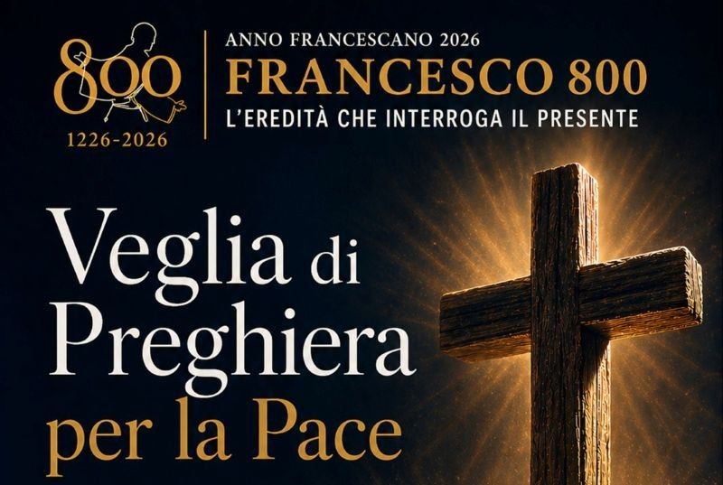 "Francesco 800": a Poggibonsi una veglia di pace sulle orme del Santo