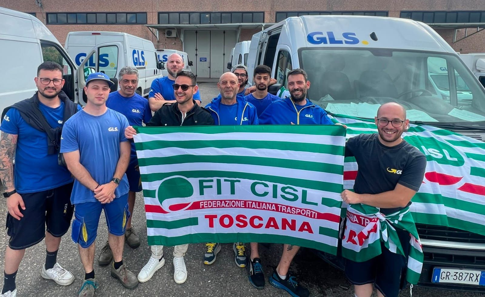 Sciopero GLS Siena: i lavoratori incrociano le braccia per la sicurezza nel magazzino