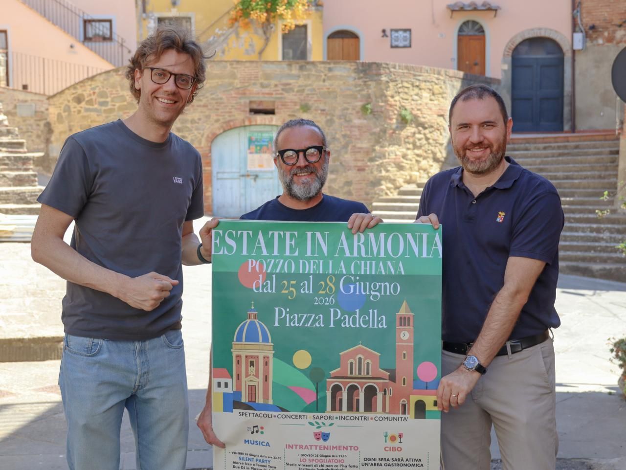 La Valdichiana si mette "in armonia"  A Pozzo della Chiana torna "Estate in Armonia" dal 25 al 28 giugno