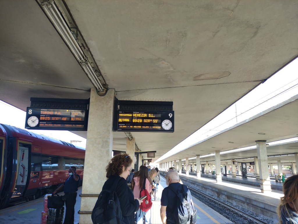 Inizio di settimana con guasto. E ritardi